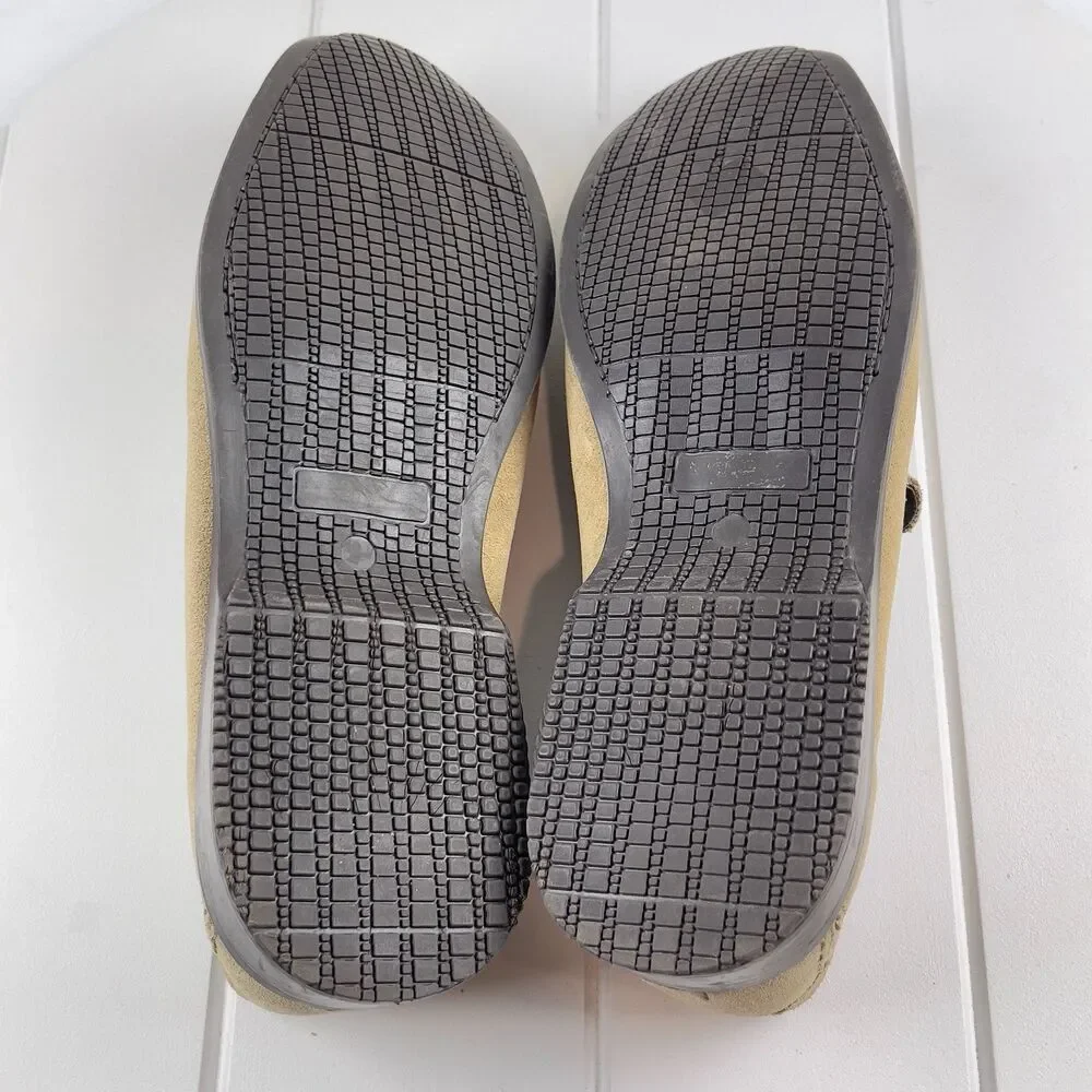 Alfani Loafers Mens Size 10.5 M Tan Leather Drivers Slip On Casual Comfort Shoes